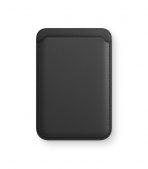 Cartera de piel para iPhone Negra