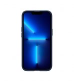 Funda de piel para iPhone 12 violeta oscuro - Imagen 3